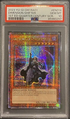 2023 PSA 10 YUGIOH 25TH STARLIGHT QUARTER CENTURY DIMENSION SHIFTER 💫-image