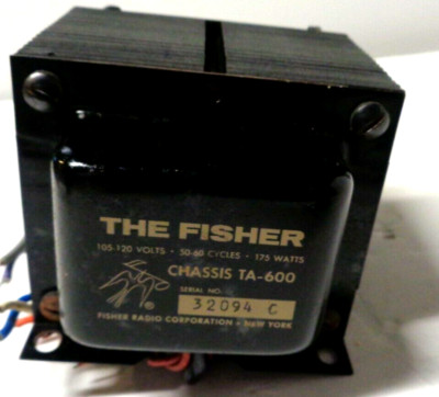Fisher Stereo Receiver Model TA-600 Power Transformer PN T-720-115B c 1959 -image