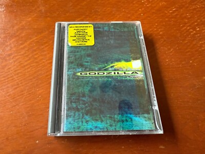 Rare Godzilla Mini Disc - The Album Soundtrack Various Artists.-image