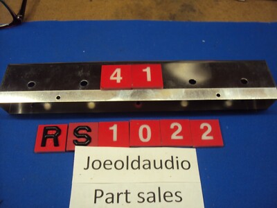 Fisher RS-1022 Receiver Metal Dial Scale Lamp Holder. Parting Out Entire RS-1022-image