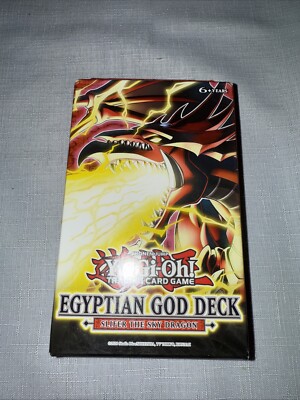 Yu-Gi-Oh TCG Egyptian God Deck Slifer The Sky Dragon  Sealed-image
