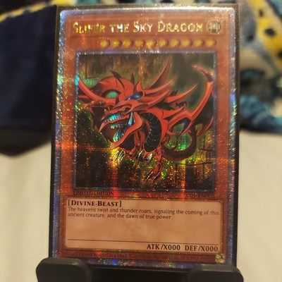 Slifer the Sky Dragon Quarter Century Secret Rare LC01-EN002 NM-image