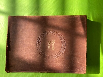 The Works of Henrik Ibsen One Volume Edition Antique Leather Bound Book 1928 -image