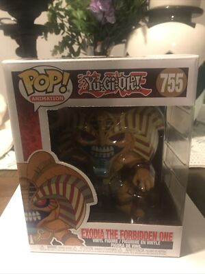 Yu-Gi-Oh! Exodia The Forbidden One Funko Pop! Animation 755 Rare-image