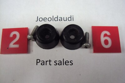 The Fisher 390 Receiver Feet & Mounting Screws. 2 Feet. Parting Out Entire 390-image