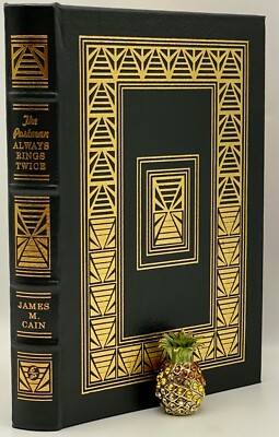Easton Press POSTMAN ALWAYS RINGS TWICE Collectors LIMITED DELUXE Edition SCARCE-image
