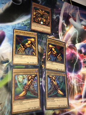 Exodia, The Forbidden One - FULL SET - YGLD ENA17 - ENA21 1ST EDITION NM-image