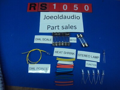 Fisher RS-1050 Receiver Complete Replacement Lamp Kit 15 Piece Kit All New Lamps-image