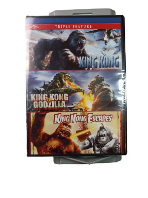King Kong -Triple Feature DVD Movies King Kong & Vs Godzilla & King Kong Escapes-image