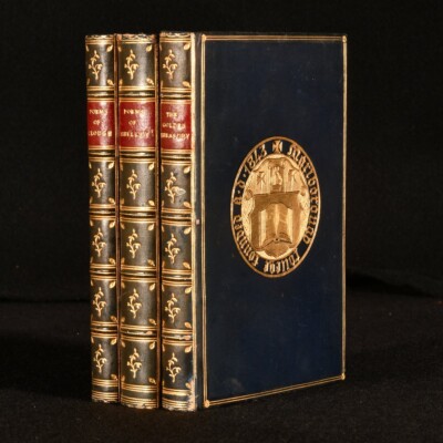 1894-02 3vol Golden Treasury Series Mixed Edition Prize Bindings-image
