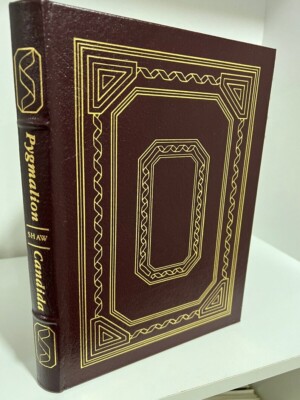 Pygmalion and Candida George Shaw (Easton Press, Hardcover, Leather Bound)-image