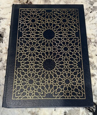UNREAD ~ THE ARABIAN NIGHTS translated by Richard Burton LEATHER Easton Press-image