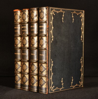 1910 4vol Oriental Series Manchuria Burma India Persia Colour Plates Limited ...-image