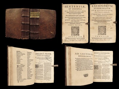 1585 1ed Sententiae Portuguese Eborense Cicero Laelius de Amicitia Philosophy 2v-image