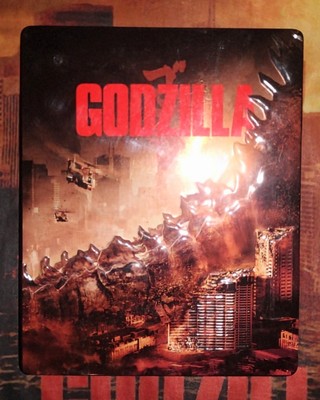 Godzilla 2014 Embossed MetalPak (SOUND NOT WORKING) Blu-ray + DVD-image