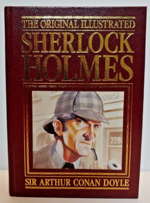 Vinatge The Original Illustrated Sherlock Holmes by Arthur Conan Doyle Hardcover-image