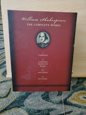 WILLIAM SHAKESPEARE : THE COMPLETE WORKS (VOLS 1-4) - Hardcover-image