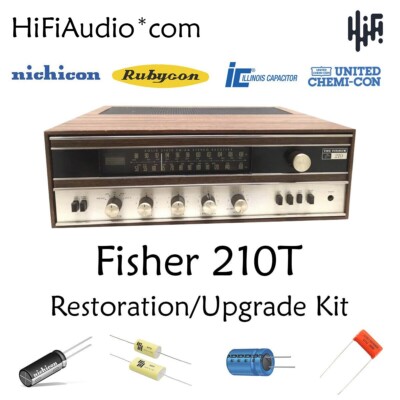 receiver restoration recap repair upgrade rebuild kit fix capacitor-image