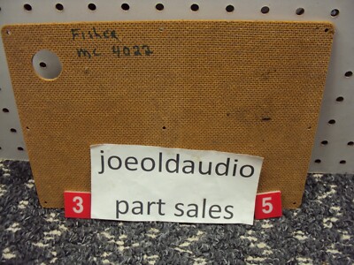Fisher MC 4022 Turntable Original Bottom Panel Tested Parting Out Fisher MC 4022-image