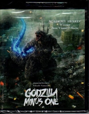 Godzilla Minus One (4k Ultra HD Blu-ray, 2023) (Takashi Yamazaki) NEW, sealed-image