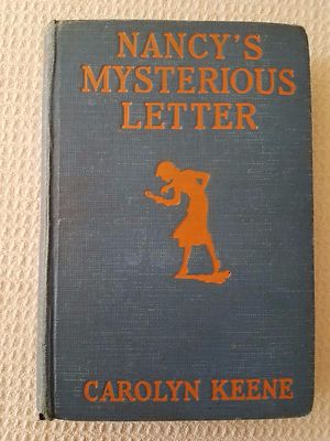 Nancy Drew Nancy's Mysterious Letter Hardcover 4 Glossy Internal Plates by Tandy-image