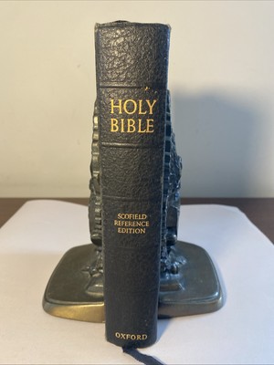 THE SCOFIELD REFERENCE EDITION BIBLE KJV - Oxford, 1945 - 1961 Printing-image