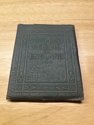 Little Leather Library Fifty Best Poems of England 47298 Book-image