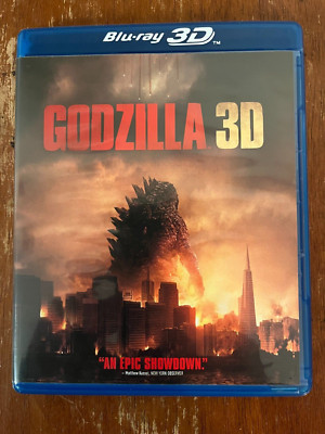 Godzilla 3D (Blu-ray/DVD, 2014)*Aaron Taylor-Johnson-image
