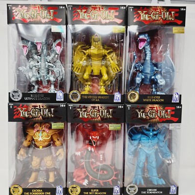 Yu-Gi-Oh PhatMojo Series 1 Set of 6 Figures NIB Limited Edition Exclusive Card-image