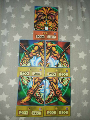 Yu-Gi-Oh! Exodia The Forbidden One 5 Cards Set YuGiOh All Pieces-image