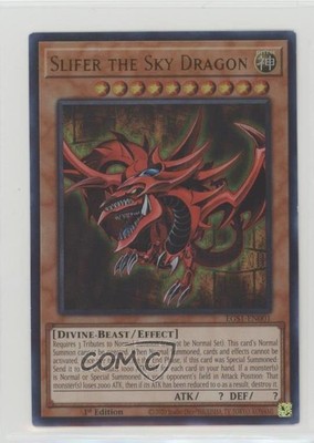 2021 Yu-Gi-Oh! Egyptian God Deck: 1st Edition Slifer the Sky Dragon (UR) 4ib-image