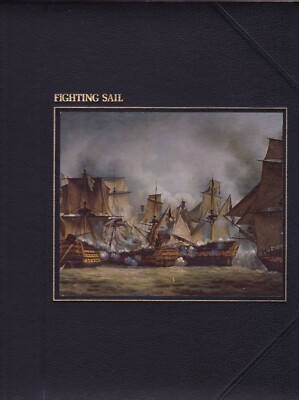 FIGHTING SAIL(from The Seafarers Series)by A.B.C. Whipple-1978, HB, Faux leather-image