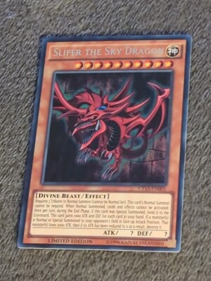 CT13-EN001 Slifer The Sky Dragon Secret Rare Limited Edition NM Yugioh Card-image