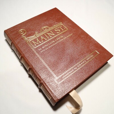 Easton Press Book - MAIN ST. SINCLAIR LEWIS - Leather - Mint Condition-image