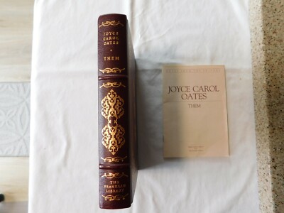 Them- By:Joyce Carol Oates-Signed by Author- Franklin Library-Leather Bound 1979-image