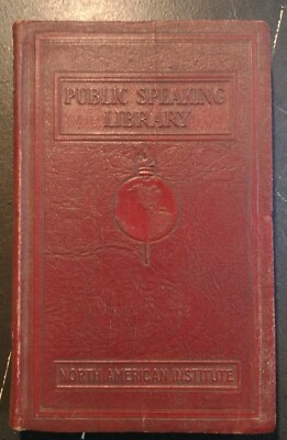 Public Speaking Library by R. E. Pattison Kline-image