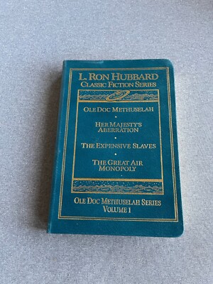 L. Ron Hubbard Classic Fiction Series Leather Bound Cover OLE DOC METHUSELAH-image