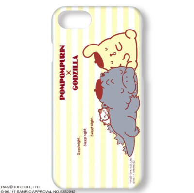 Sanrio collaboration iPhone (6,7,8) case Pompompurin x Godzilla TOHO Godzilla JP-image