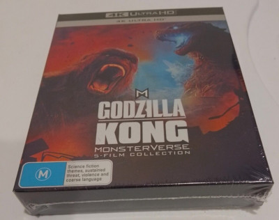 GODZILLA | KONG 5 -  MONSTERVERSE  5 - MOVIE COLLECTION 4K ULTRA HD NEW-image