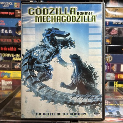 Godzilla Against Mechagodzilla 2002 DVD Yumiko Shaku Sci-Fi Kaiju Action Horror-image