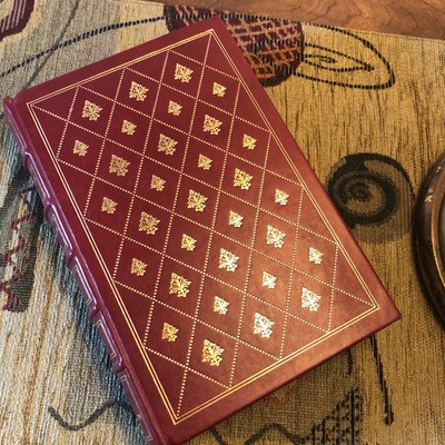 THREE PLAYS THORNTON WILDER Franklin Library Great Books 20th Century NEAR MINT!-image