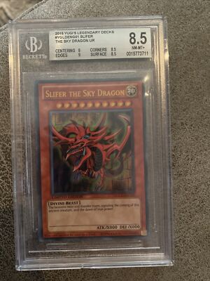 Slifer The Sky Dragon YGLD-ENG01 BGS 8.5 Nm-MT+-image
