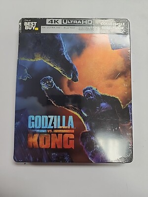 Godzilla Vs. Kong Steelbook (4K UHD/Blu-ray/Digital Copy) “BRAND NEW”-image