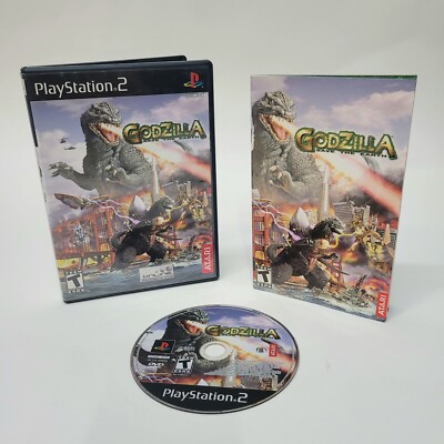 Godzilla: Save the Earth (Sony PlayStation 2, 2004) With Manual And Case. Tested-image