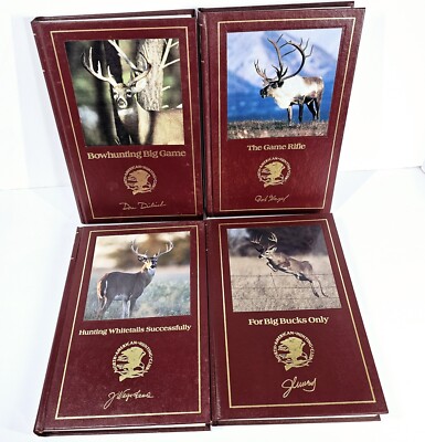  Lot of 4 North American Hunting Club Hunter's Information Series HB Books-image