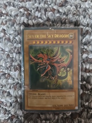 Yugioh Slifer The Sky Dragon Egyptian God Card-image