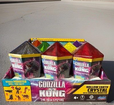 8 Godzilla X Kong The New Empire Hollow Earth Crystal Wave Full Display Case LOT-image