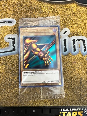 Yugioh SEALED Left Arm of the Forbidden One LART-EN005 Ultra Rare Limited!!-image