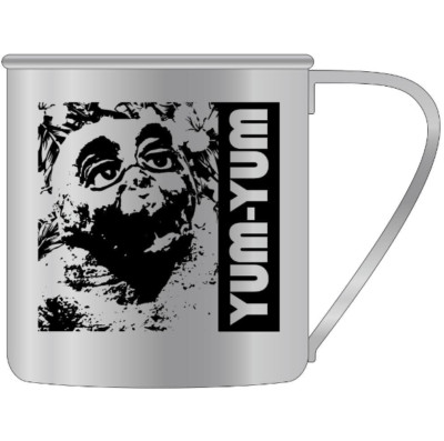 Godzilla Store Limited Edition Minilla YUM-YUM Stainless Steel Mug TOHO JPN LTD-image