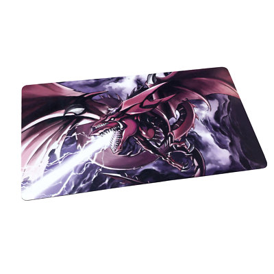 YuGiOh Playmat Slifer the Sky Dragon- play mat - TCG New Mat Yu Gi Oh-image